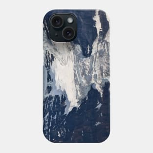 Athabasca Glacier in the Rockies. Phone Case