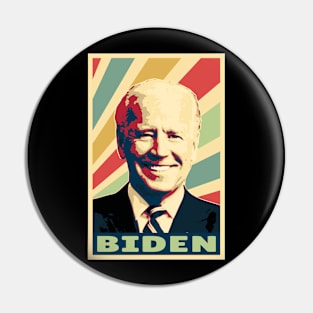 Joe Biden Vintage Colors Pin