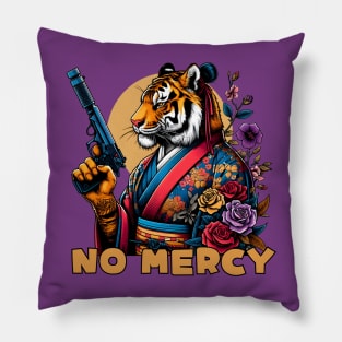 Shooting tiger Pillow