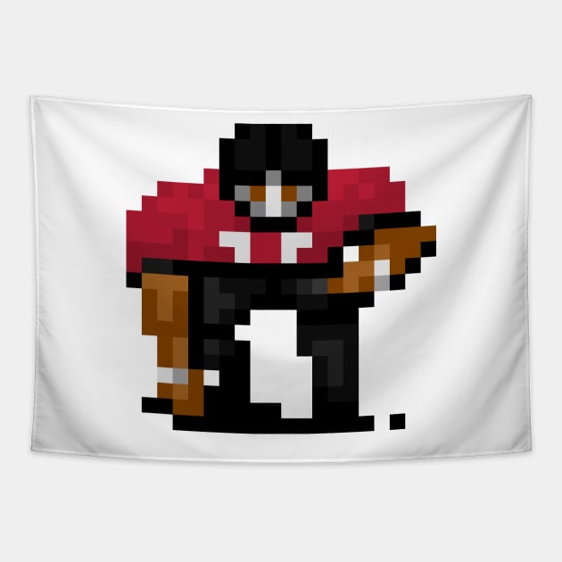 16-Bit Lineman - Atlanta Tapestry by The Pixel League