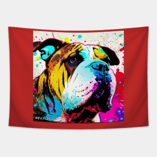 American XL Bully Pop Art Tapestry