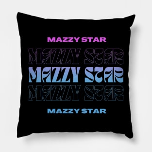 Mazzy Star // Typography Fan Art Design Pillow