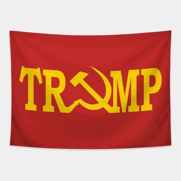 Soviet Trump Tapestry by Etopix