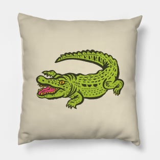 Giant crocodile Pillow