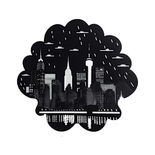 Rainy new York T-Shirt