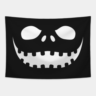 Scary Halloween Face Tapestry