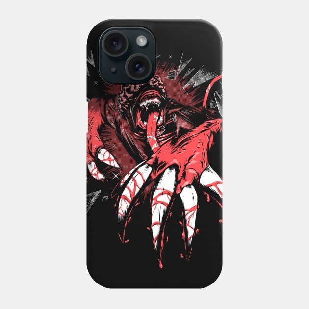 Lick of Death Phone Case by UnlikelyDesigns