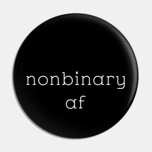 nonbinary af Pin