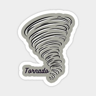 the black tornado Magnet