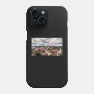 Clouds over Tallinn city Phone Case