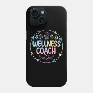 Wellness Health Coach cute floral watercolor Phone Case