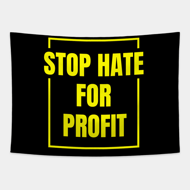 Stop Hate for Profit Shirt, Stop Hate Short Sleeve Tee,  Stop Hate Movement Shirt, Stop The Violence Shirt, My Life Matters Tapestry by NooHringShop