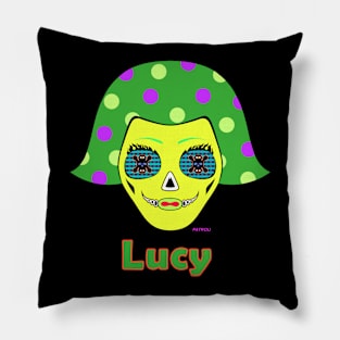 Lucy Green Pillow