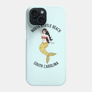 North Myrtle Beach South Carolina Mermaid Phone Case