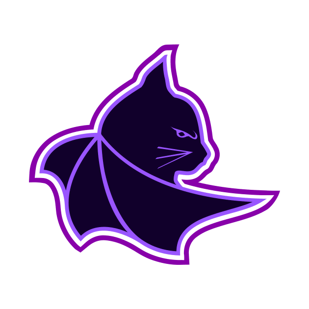 Ciabatta Bat-Cat Hockey Logo by CiabattaBatCat