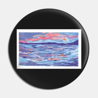 Pink Sunset Pin