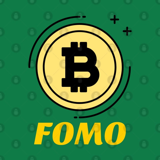 FOMO Bitcoin - Crypto Currency Bitcoin DogeCoin Ethereum Ripple by AbsurdStore