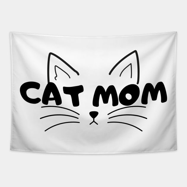 Cat Mom Tapestry by MFVStore