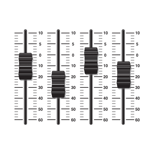 mixing board by Monos Kromaticos Graphic Studio