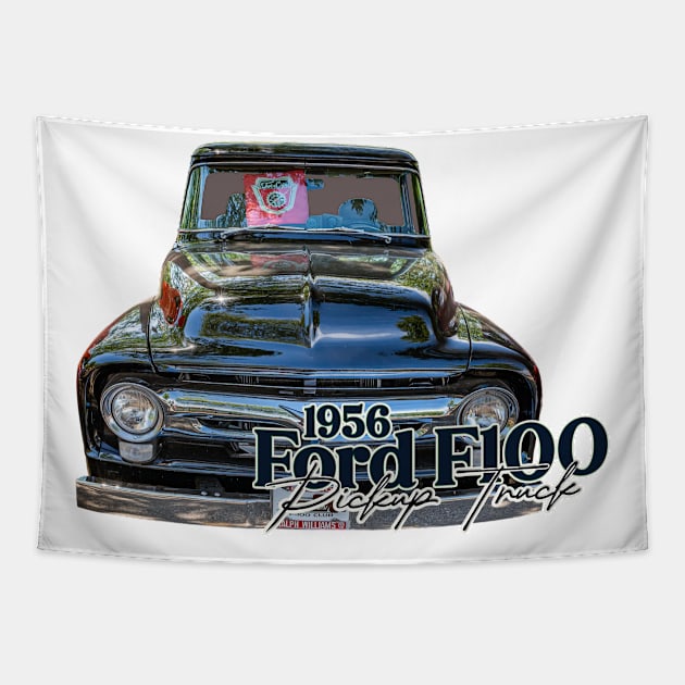 1956 Ford F100 Pickup Truck Tapestry by Gestalt Imagery