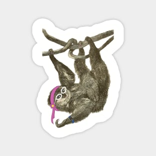 Lispe Fitness Sloth Magnet