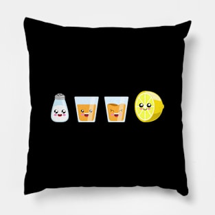 Kawaii Tequila Drink Party Pillow