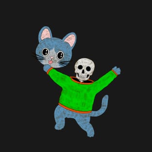 Skeletal Catitude T-Shirt