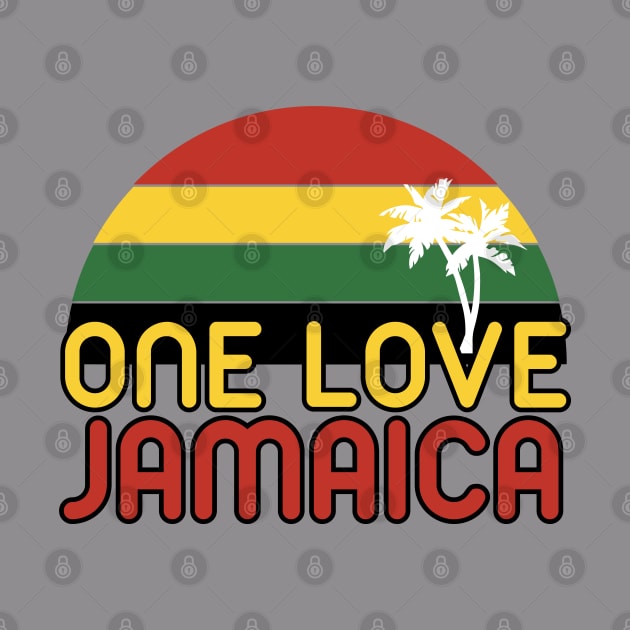 Jamaica One Love by blackartmattersshop