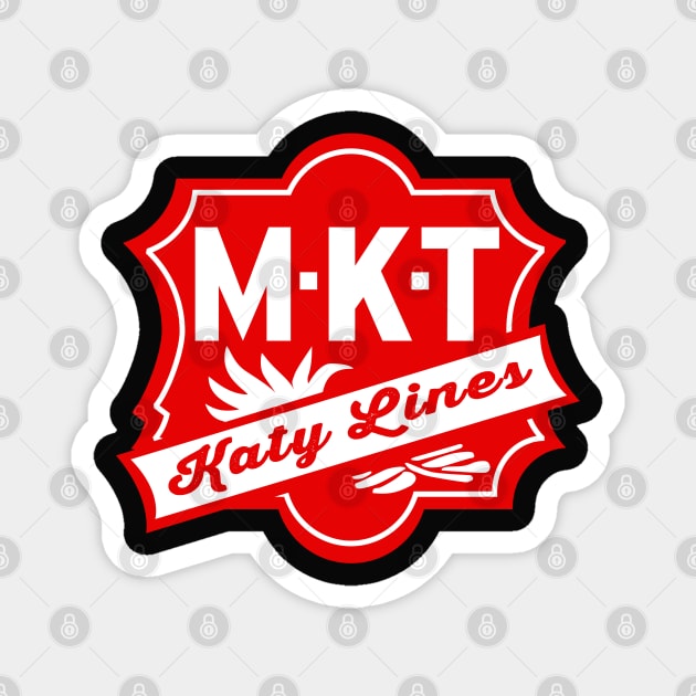 MKT Katy Lines Magnet by Katy Heritage Society