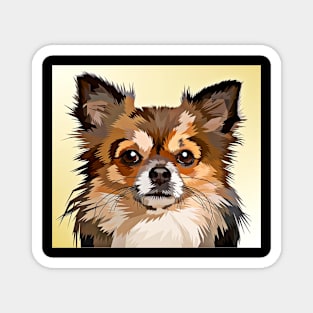 Cute Chihuahua Dog Magnet