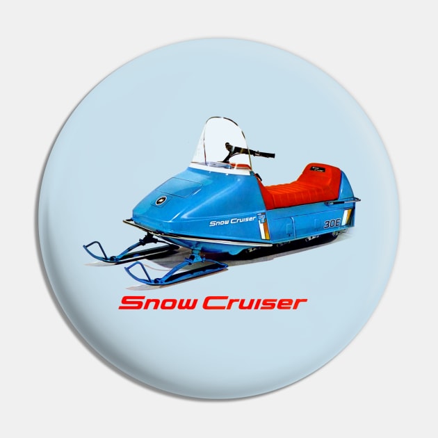 Snow Cruiser Pin by Midcenturydave