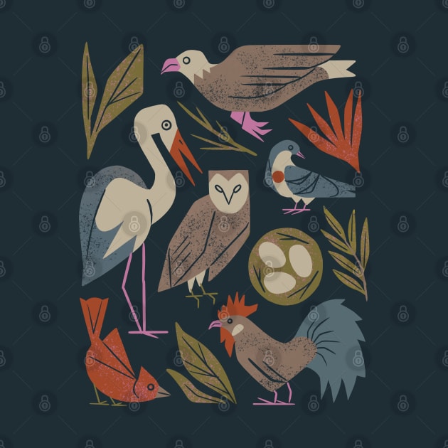 Bird Friends by Renea L Thull