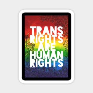 Trans Rights Are Human Rights Magnet