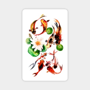 koi Feng Shui Magnet