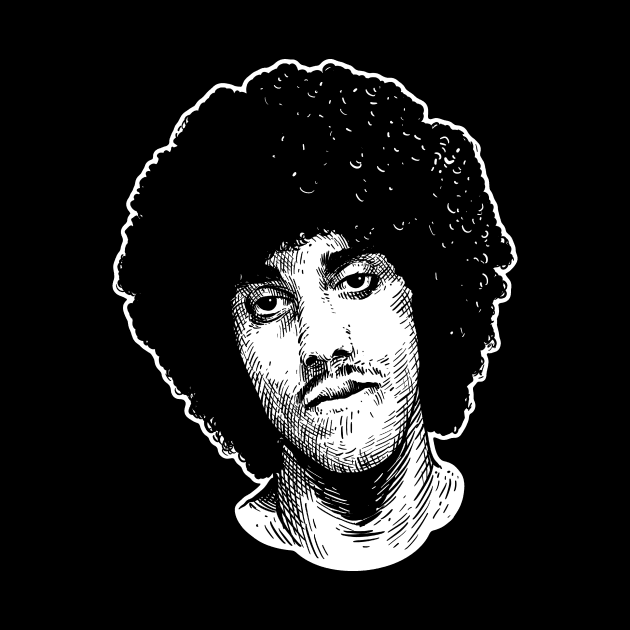 potrait engraving hend drawing thin lizzy by ROCKHOPPER