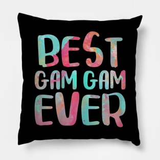 Womens Best Gam Gam Ever Mother's Day Gift Pillow