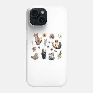 Cute nature sticker pack Phone Case