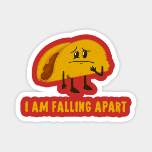 Taco Falling Apart Magnet