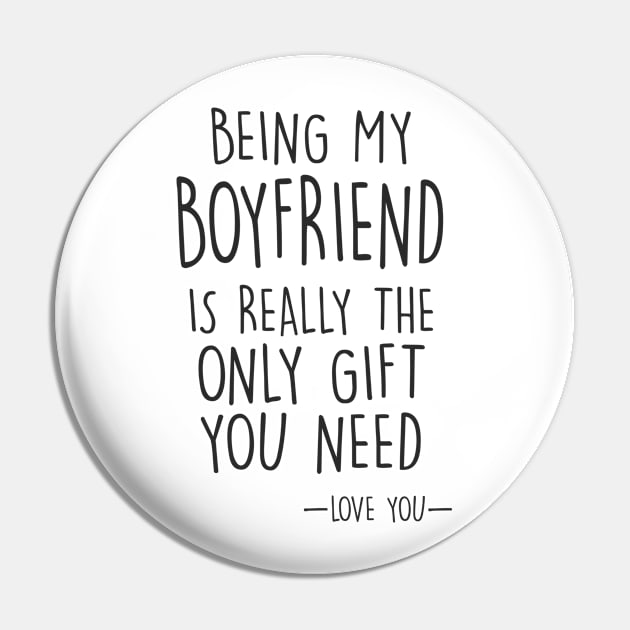 Gift for boyfriend Pin by Amazingcreation