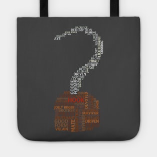 Captain Hook/Killian Jones Typography Tote