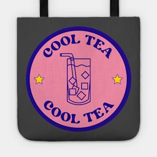 Cool Tea Iced Tea Retro Design Tote