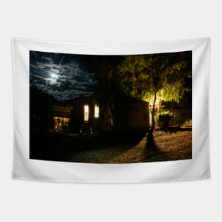 Moon light at Magpie Springs - Adelaide Hills Wine Region- Fleurieu Peninsula. South Australia Tapestry