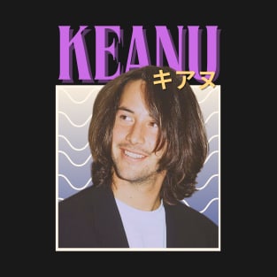 Keanu Vintage 1990 // キアヌ Original Fan Design Artwork T-Shirt