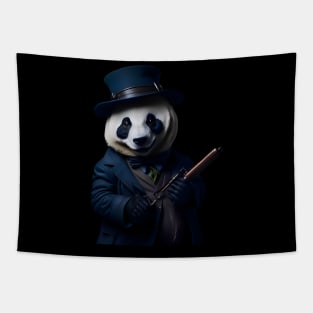 Panda bear in Style Tapestry