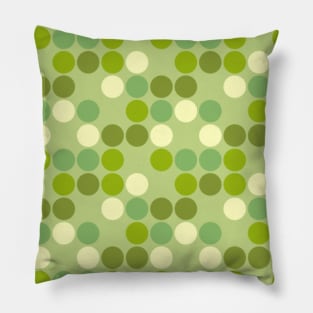 Green Mid Century Modern Print Pattern MOD Pillow