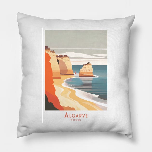 Algarve Coastal Charm Pillow by POD24