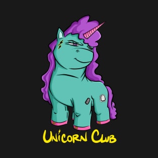 Type 1 Diabetic Unicorn Club Green T-Shirt