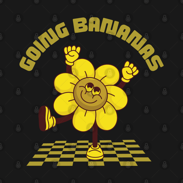 Groovy Throwback: Going Bananas Retro Design by Calypsosky