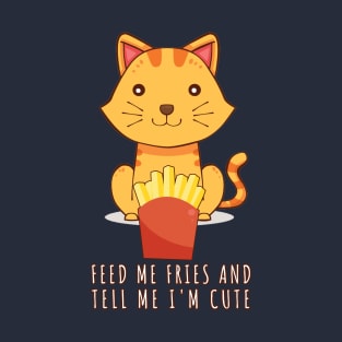 Cat Fries T-Shirt