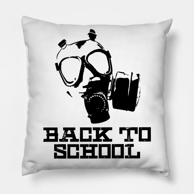 Back To School Mask Pillow by Leecan